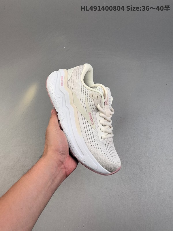 布鲁克斯 Brooks Ghost max 2 系列低帮透气缓震支撑休闲运动慢跑鞋 #采用改进工程空气网眼组合热熔工艺