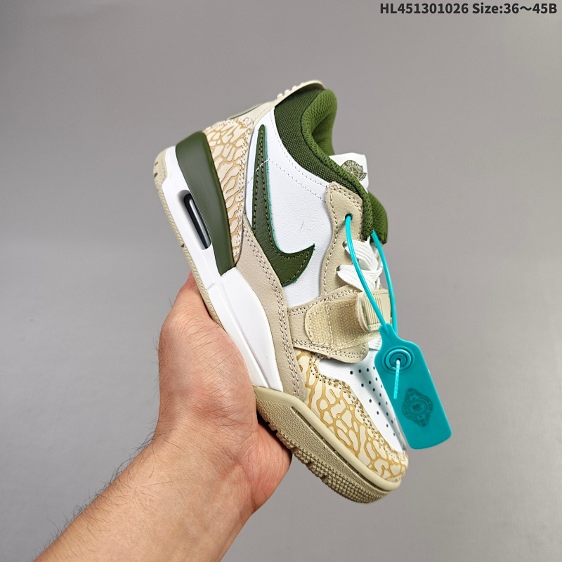 集合130 真标✅三合一最强合体，多种新配色回归!耐克Nike Air Jordan Legacy 312 Low”White/Grey Fog/Blue/Red“乔丹最强三合一混合版本低帮文化休