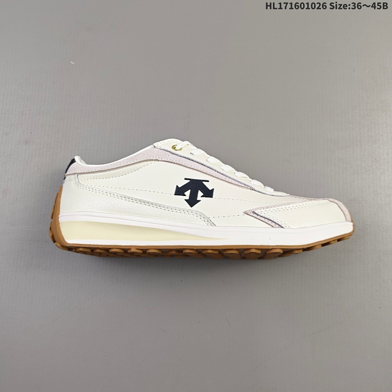 160 公司级✅迪桑特DESCENTE CHRON RACER 舒适百搭 防滑耐磨 低帮 生活休闲鞋 货号:D5131LSN14 ID:HL171601026