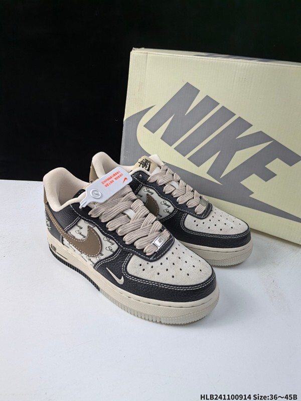 集合特价  公司级✅NIKE AIR FORCE 1‘07 原楦头原纸板 打造纯正低帮空军版型 专注外贸渠道 全掌内置蜂窝气垫