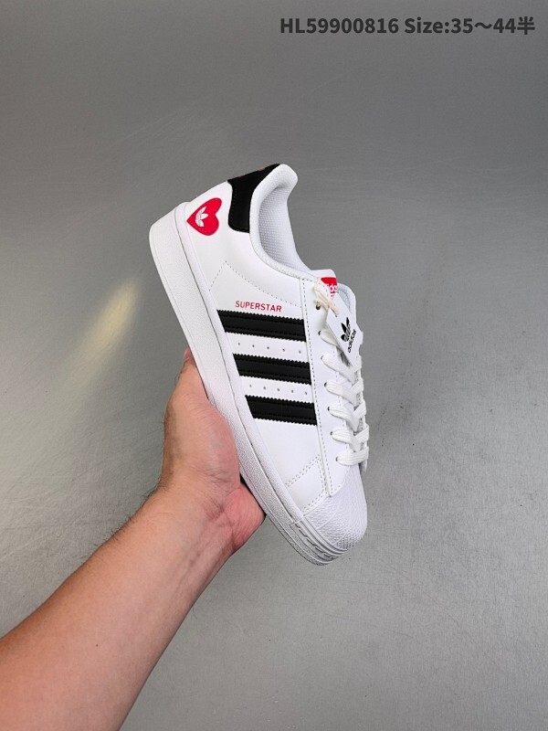 公司级✅阿迪达斯Adidas三叶草 Originals Superstar”Sail/Green/Lace“贝壳头系列低帮经典百搭休闲运动板鞋