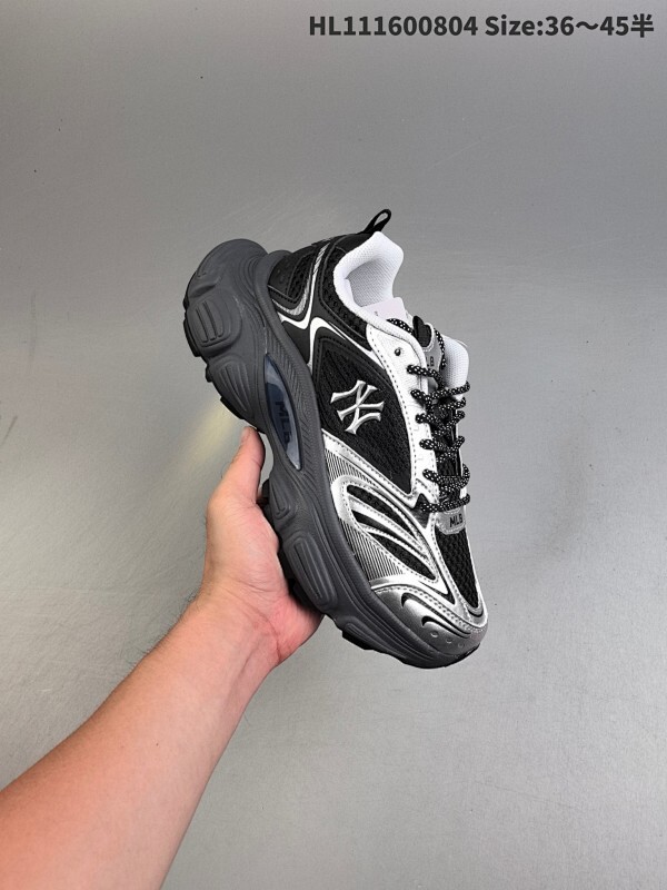 集合  公司级✅MLB Winner Chunky 百搭舒适休闲潮流运动厚底增高防滑耐磨 低帮 老爹鞋