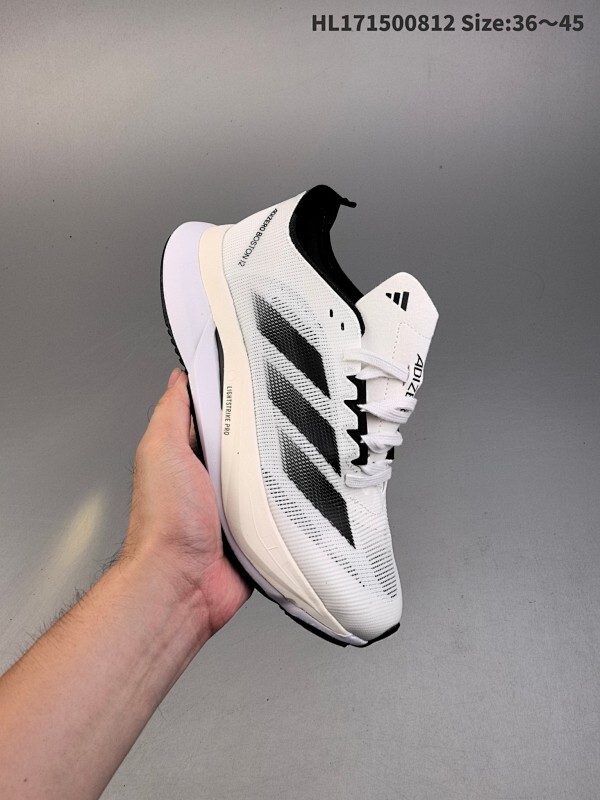 集合  阿迪达斯 Adidas ADIZERO BOSTON 12舒适潮流 防滑耐磨轻便低帮厚底增高老爹鞋