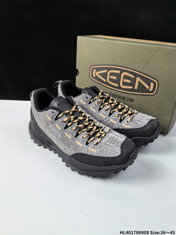 集合  CS版 Keen Jasper Rocks SP 美国人气户外品牌-科恩贾斯珀都市系列复古低帮系带户外风露营徒步登山运动训练鞋