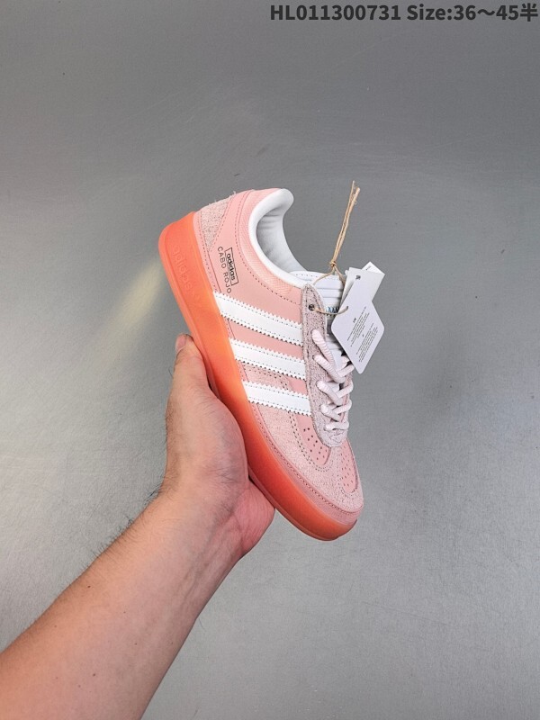 公司级✅Bad Bunny x Adidas Originals Gazelle INdoor 三叶草休闲防滑耐磨低帮板鞋