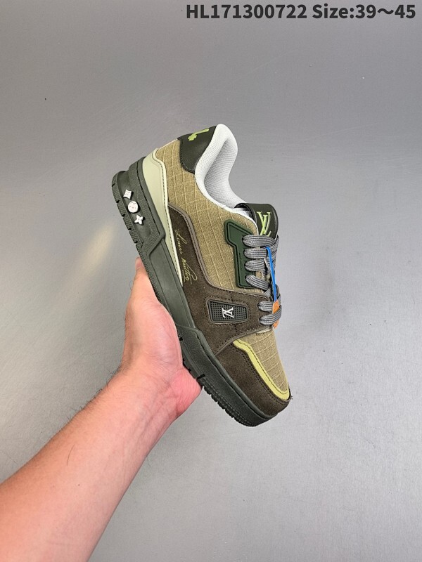 全新✅Louis Vuitton Trainer Sneaker Low 全新 LV 路易威登 休闲运动文化百搭板鞋