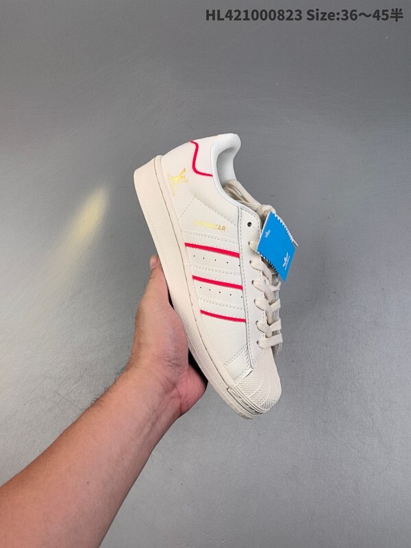 公司级✅Adidas Originals Superstar 阿迪达斯 三叶草 贝壳头’DIY’系列低帮经典百搭休闲运动板鞋