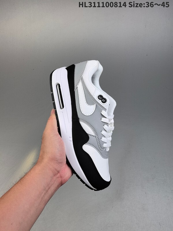 集合二 ✅Nike Air Max 1 耐克 气垫 缓震 耐磨运动鞋 鞋身材质均选择皮革 织物 麂皮多种材质覆盖 保证质感的前提下