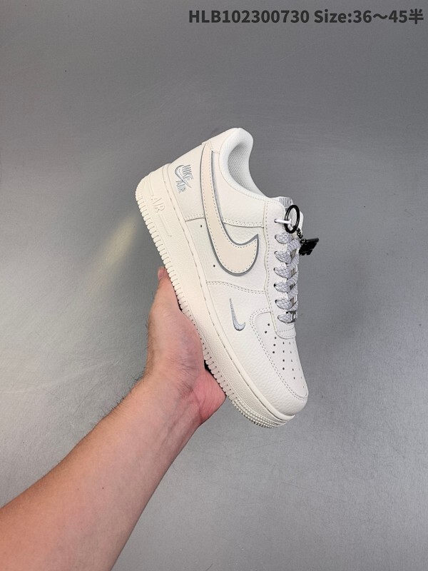 公司级✅NIKE AIR FORCE 1‘07 原楦头原纸板 打造纯正低帮空军版型 专注外贸渠道 全掌内置蜂窝气垫