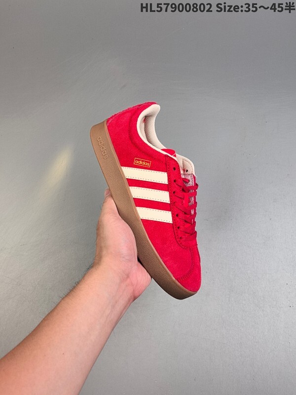 真标✅Adidas Neo VL Court 2.0 百搭单品 绒面麂皮防滑耐磨轻便低帮板鞋