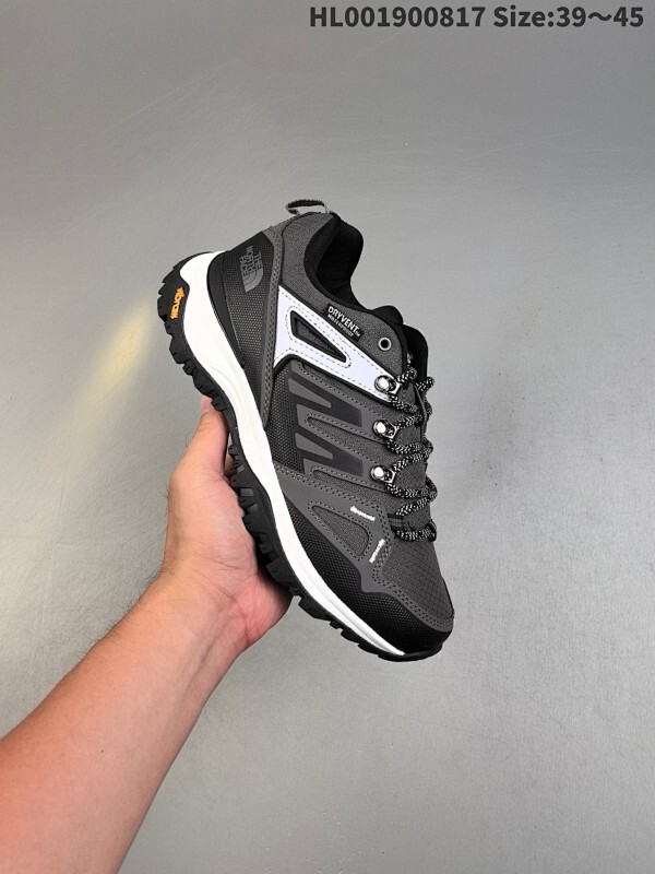 The North Face Gore-Tex Hedgehog系列 北面 刺猬系列 低帮 灰黑色 舒适防滑