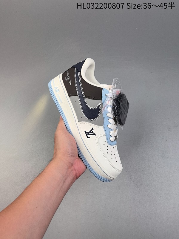集合  公司级✅NIKE AIR FORCE 1‘07 LV8 原楦头原纸板 打造纯正低帮空军版型 专注外贸渠道 全掌内置蜂窝气垫