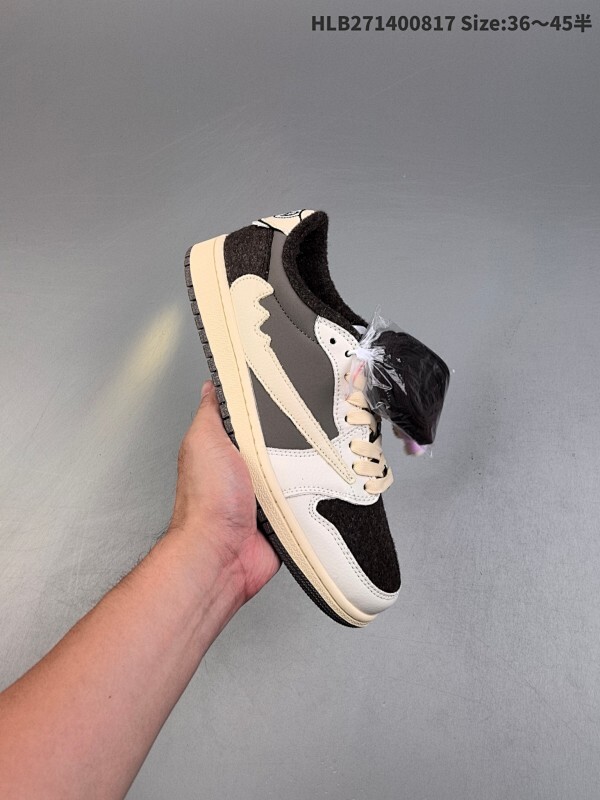 Nike Air Jordan 1 Low 定制配色 拉布布系列 定制AJ1 倒钩联名-高端定制 低帮复古文化板鞋