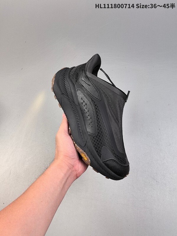 公司级✅HOKA ONE ONE TRANSPORT GTX畅行低帮徒步减震耐磨跑步鞋 鞋面采用提花工程网面