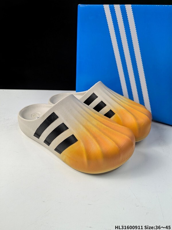 集合 阿迪达斯Adidas Adilette Clogs Mule 莱特穆勒系列休闲运动室内外涉水包头露跟凉鞋式洞洞拖鞋
