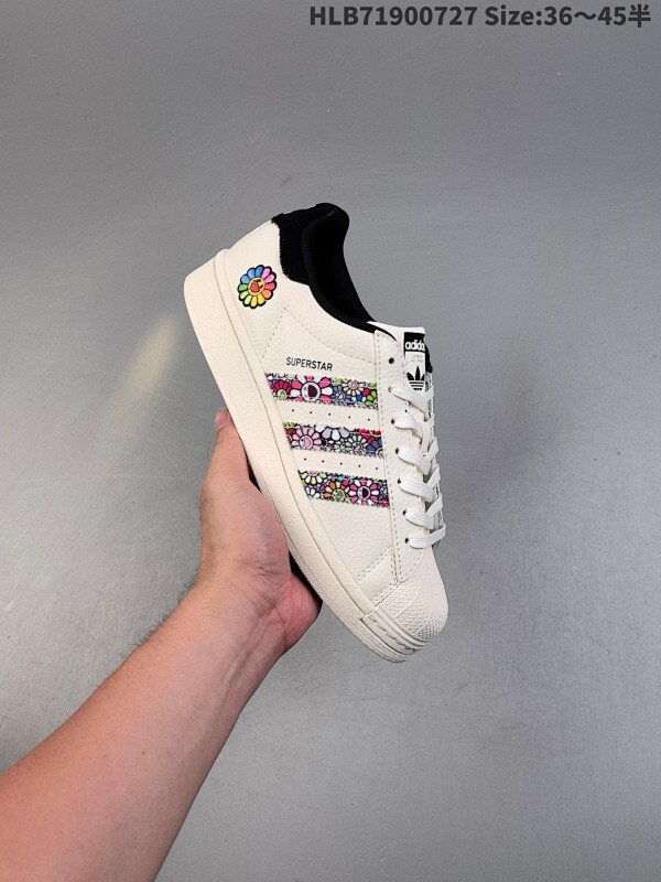 公司级✅Adidas Originals Superstar 阿迪达斯 三叶草 贝壳头’DIY’系列低帮经典百搭休闲运动板鞋