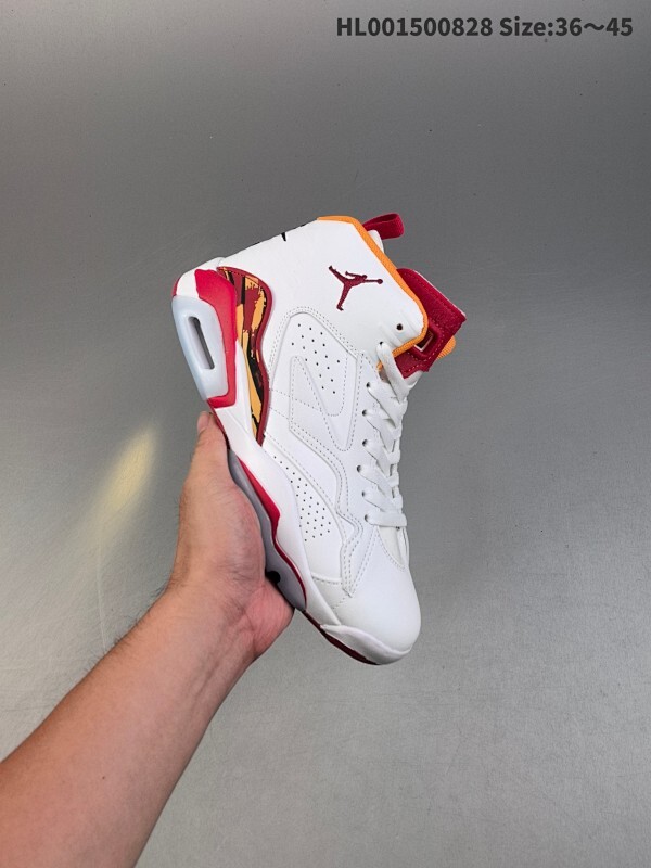 Air Jordan MVP 678 "Cardinal" 高帮 白红橙 AJ678 乔丹678代 aj678 乔678 高邦 白红 乔丹篮球鞋系列