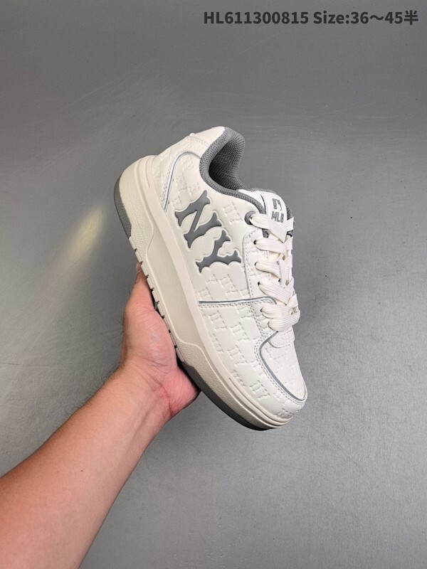 公司级✅Korea韩国SS19限定发售NY美国榄球洋基队限定 x MLB Big Ball Chunky A Running厚底老爹厚底休闲运动慢跑鞋