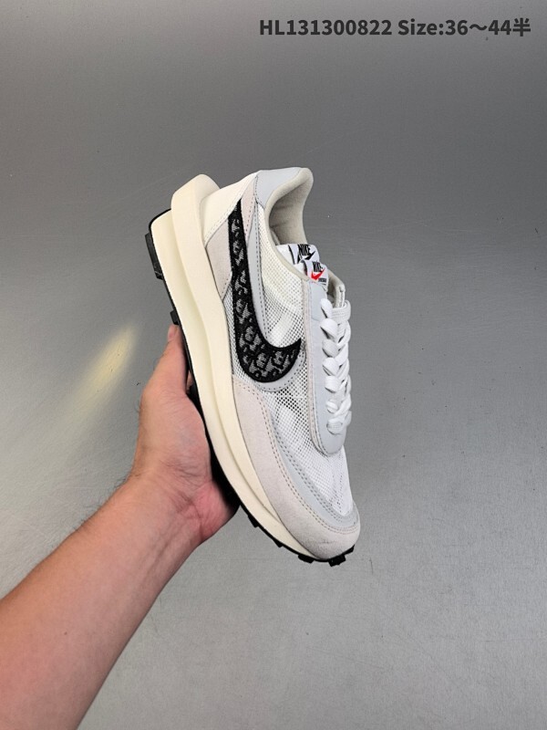 真标✅Sacai X Nike LDWaffle 耐克华夫2.0 黑白解构 三方联名 运动休闲鞋男女同款 这次最新的Sacai 2.0