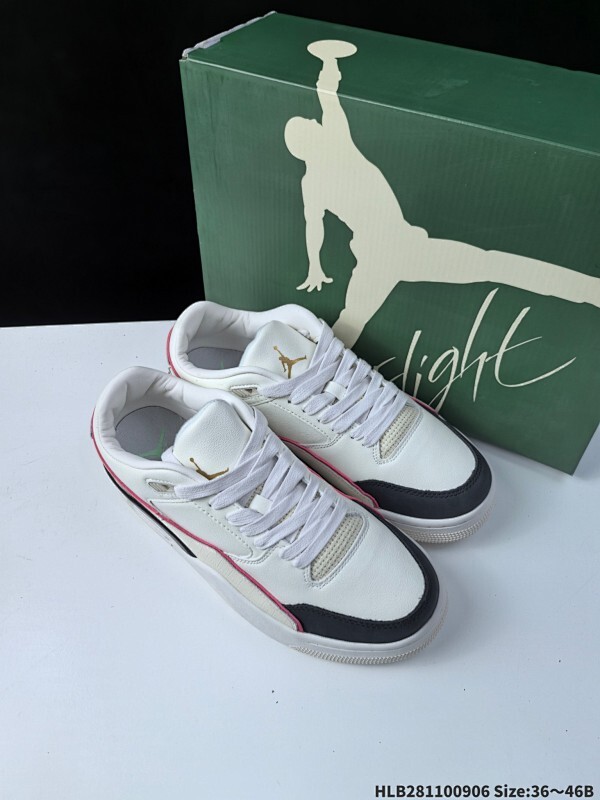 真标✅Who Decides War x Nike Jordan FLIGHT COURT ATE 搭防滑耐磨 低帮 耐克复古篮球鞋 货号:IH73