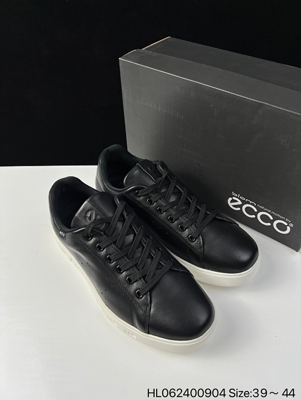 公司级✅Ecco爱步 BIOM C-TRAIL系列 牛皮 圆头厚底系带 低帮 徒步鞋