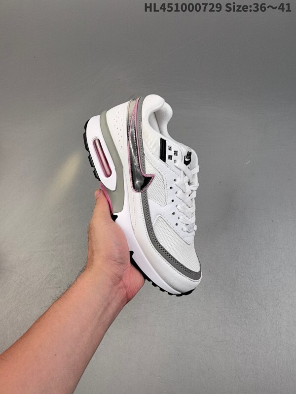 耐克 新款跨境Max BW OG Persian Violet经典拼接休闲运动气垫跑步鞋 缓震运动鞋Nike/耐克