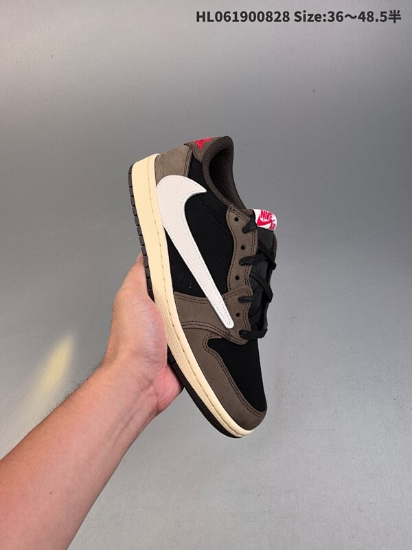 集合 公司级！乔丹Fragment x Travis Scott x LV Air Jordan 1 Low 三方联名倒钩，整双鞋以全荔枝皮打造