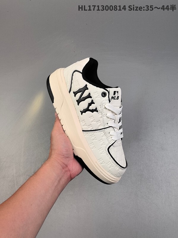 公司级✅Korea韩国SS19限定发售NY美国榄球洋基队限定 x MLB Big Ball Chunky A Running厚底老爹厚底休闲运动慢跑鞋