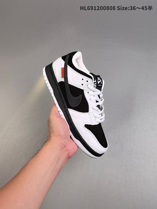Nike Dunk SB Low Pro "Black and White" 耐克 SB 低帮 联名黑白 减震耐磨低邦板鞋男女同款