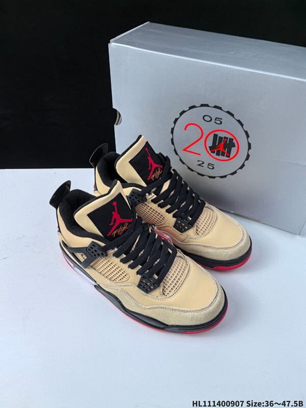 公司级✅Nike Air Jordan 4 Retro 耐克 迈克尔·乔丹AJ4代中帮复古休闲运动文化篮球鞋