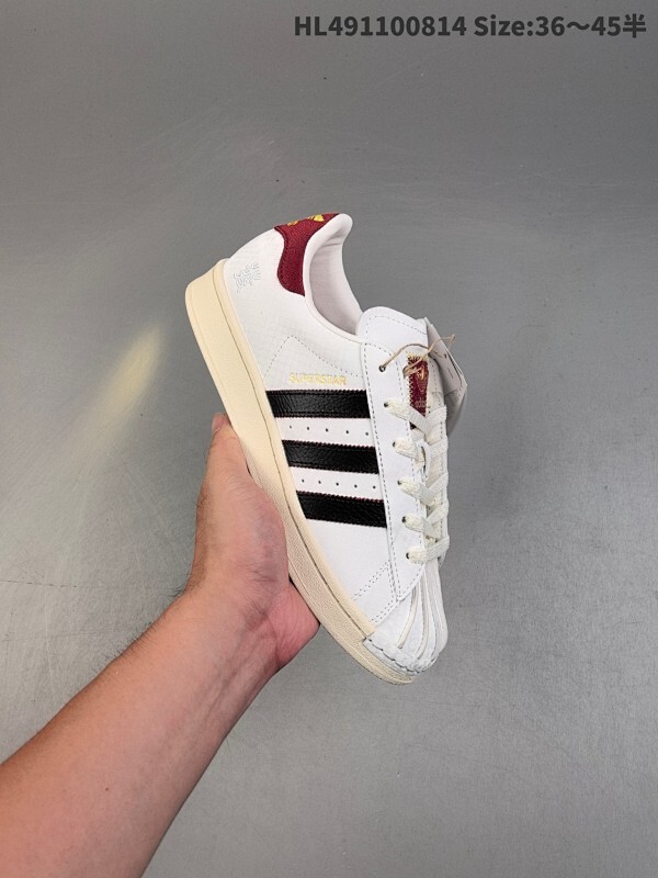 公司级✅Adidas Originals Superstar贝壳头系列 阿迪达斯 低帮经典百搭休闲运动板鞋