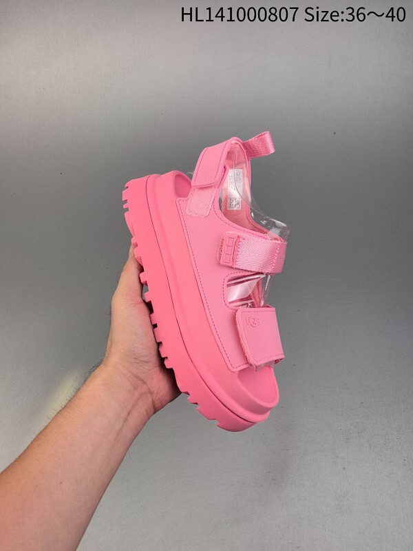 集合  UGG 魔术贴拖鞋凉鞋夏季百搭凉拖软底防滑沙滩加厚底休闲高雅凉鞋 UGG凉鞋款式真的很nice