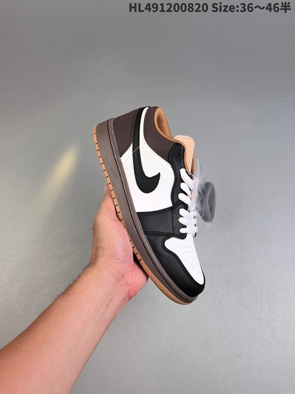 Air Jordan 1 Low SE ASW "Black and White" 低帮 漆皮黑白AJ1 乔丹1代 aj1 乔1