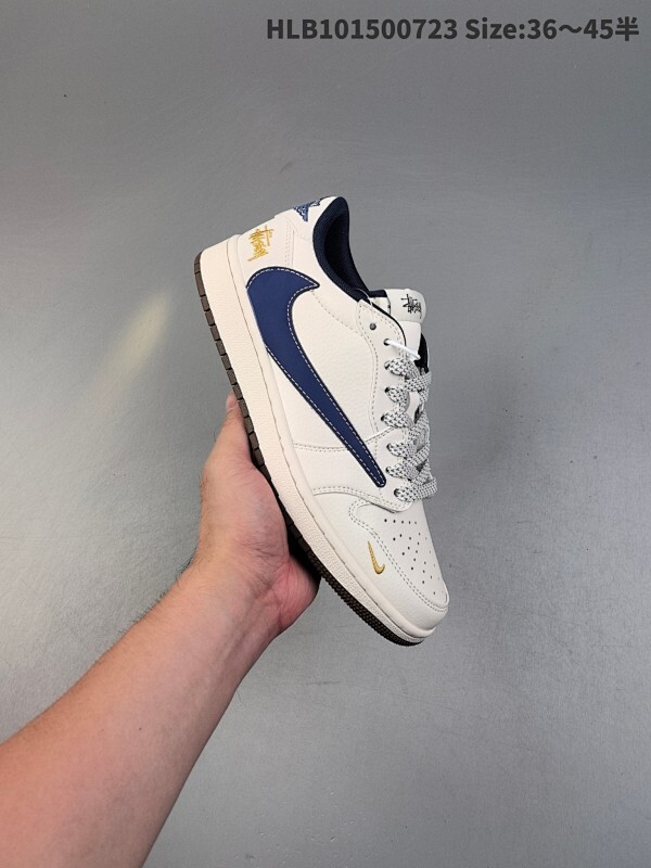 公司级✅AJ1倒勾Travis Scott x Air Jordan 1 ” Reverse Mocha “ AJ1乔1 TS 闪电 联名倒钩 低帮文化篮球鞋 完美品质出货 细节如图所示