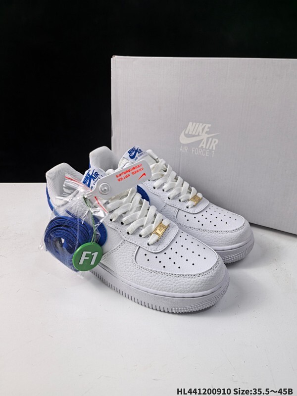 耐克 Nike Air Force 1 '07 Low 空军一号含气垫 小白鞋 低帮百搭厚底增高休闲运动板鞋。柔软
