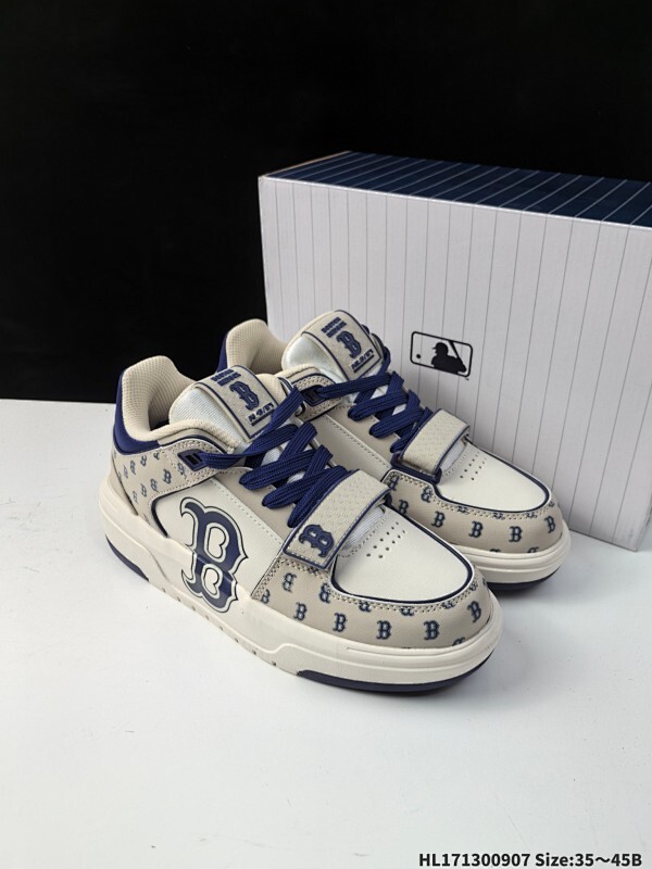 集合 公司级✅2022ss春季学院穿搭爆款Korea韩国限定，联乘NY美国榄球洋基队 MLB Chunky Liner New York Yankees学长鞋系列低帮