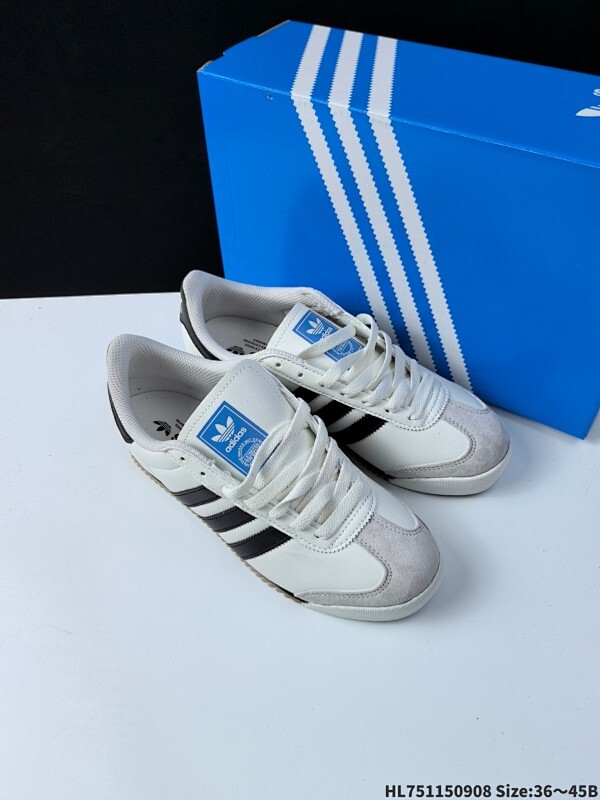 阿迪达斯Adidas K 74 三叶草 复古男女休闲运动百搭校园板鞋