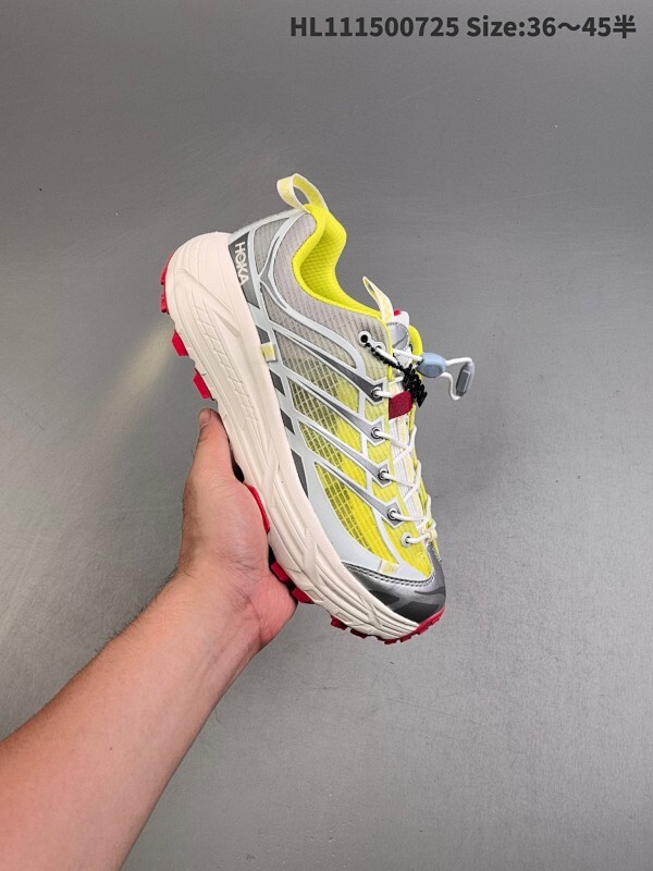 公司级✅HOKA MAFATE SPEED THREE 2玛法特 超轻厚底轻量山地跑步鞋 滚动平衡科技和适度的脚后跟倾斜角度