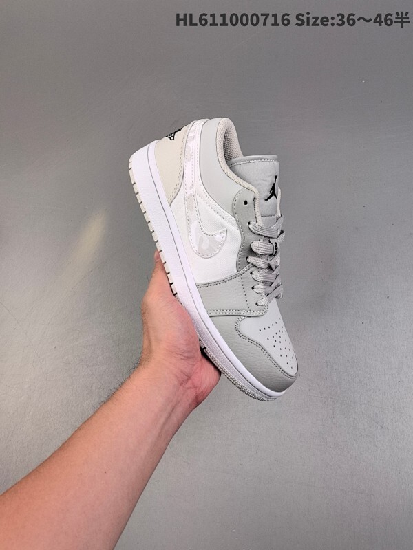 Air Jordan 1 Low 低帮 黑白棕 AJ1 乔丹1代 aj1 乔1 低邦 黑白棕 男女同款 乔丹篮球鞋系列 整体以黑色