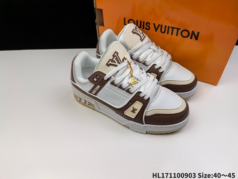 ✅Louis Vuitton Trainer Sneaker Low 全新 LV 路易威登 休闲运动文化百搭板鞋