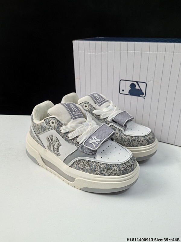 公司级✅MLB CHUNKY LINER DENIM 潮流百搭 厚底增高休闲鞋 防滑耐磨 低帮 老爹鞋 货号:3ASXP025N