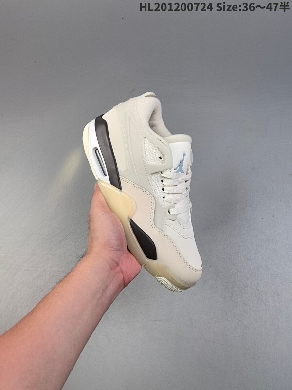 真标✅Nike Air Jordan 4 RM 防滑 低帮 复古篮球鞋