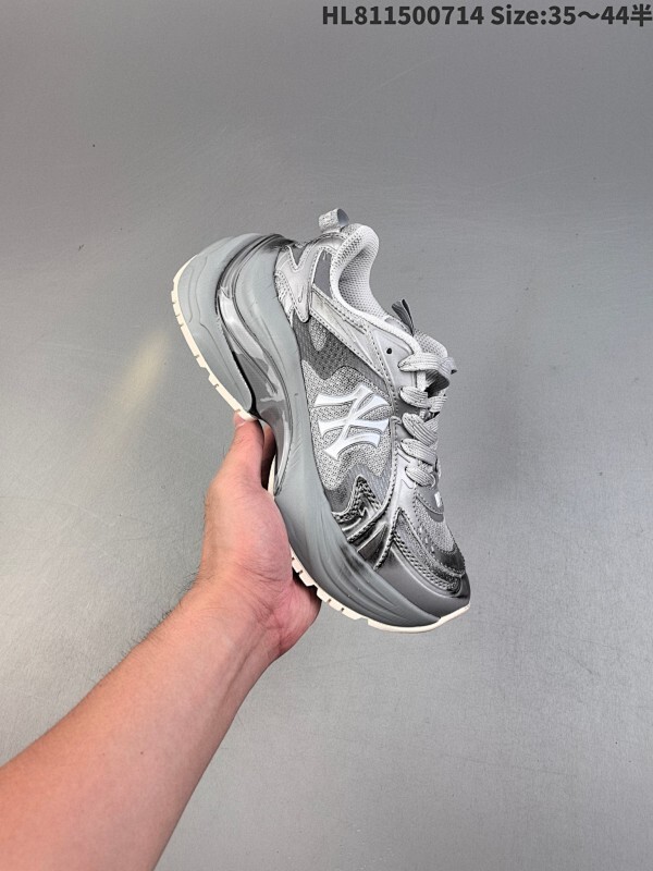 公司级✅MLB CARGO CHUNKY 纽约洋基队 时尚百搭休闲运动潮流 防滑耐磨 低帮 老爹鞋