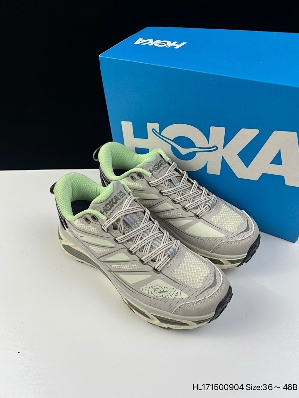 集合  公司级✅HOKA MAFATE SPEED THREE 2玛法特 超轻厚底轻量山地跑步鞋 滚动平衡科技和适度的脚后跟倾斜角度 可平稳步伐体验和柔软的脚感