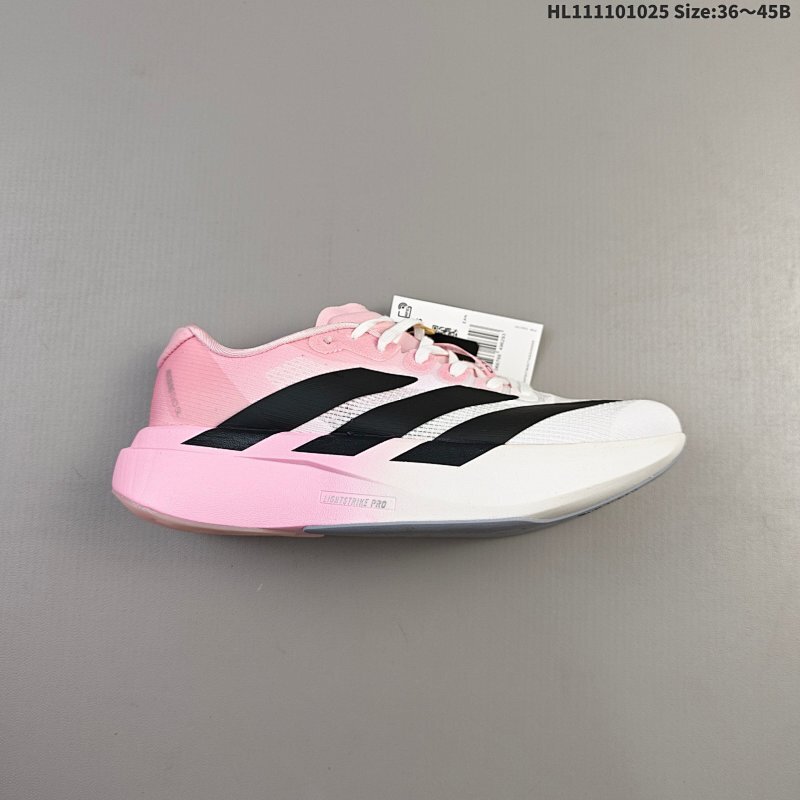 110 真标✅Adidas Adizero Evo SL 阿迪达斯 舒适百搭防滑耐磨 低帮 休闲跑步鞋 货号:JH6205 尺码:36 36.5 37 38 38.5 39 40 40.5 41 42
