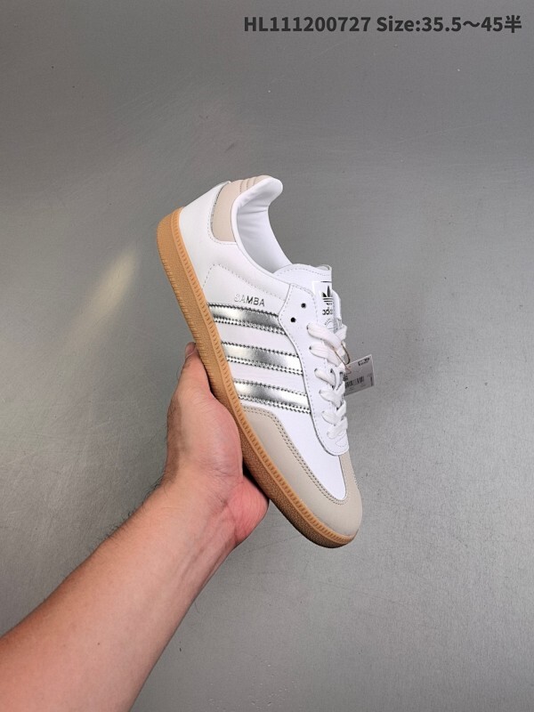 公司级✅Adidas Originals Samba OG 桑巴舞系列 阿迪达斯 三叶草 绅士德训足球风百搭低帮休闲运动板鞋