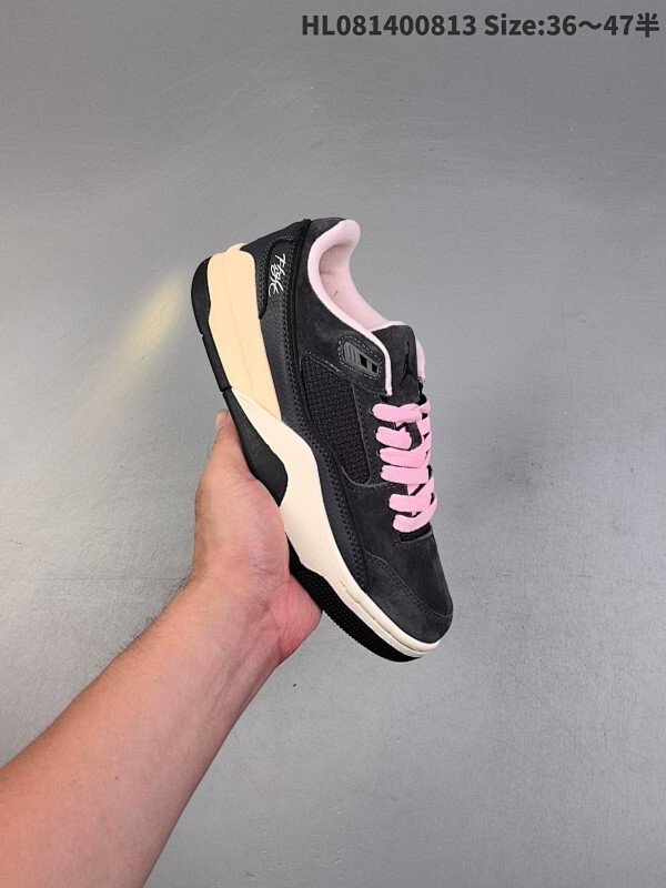 公司级✅Who Decides War x Nike Jordan FLIGHT COURT ATE 搭防滑耐磨 低帮 耐克复古篮球鞋