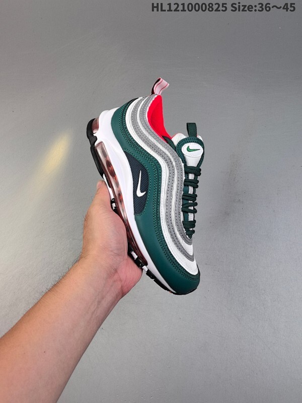 耐克Nike Wmns Air Max 97  复古气垫百搭休闲运动慢跑鞋。 作为Nike最具代表性的鞋款之一