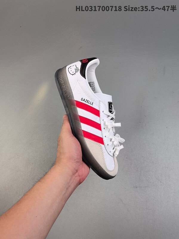 公司级✅adidas Originals Gazelle INdoor 三叶草休闲防滑耐磨低帮板鞋