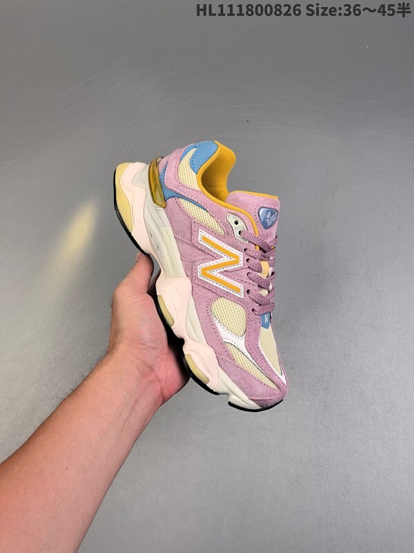 公司级✅New Balance 9060系列 新百伦 复古休闲运动慢跑鞋  鞋面大身由空间双格及磨砂鞋面拼接而生